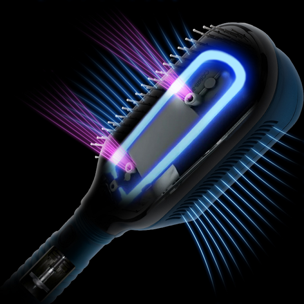Brosse lissante cheveux Avec Nouvelle Thérapie Vent Froid 1600w Brosse lissante cheveux Avec Nouvelle Thérapie Vent Froid 1600w