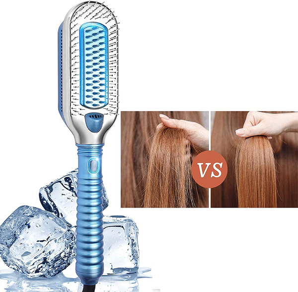 Brosse lissante cheveux Avec Nouvelle Thérapie Vent Froid 1600w Brosse lissante cheveux Avec Nouvelle Thérapie Vent Froid 1600w