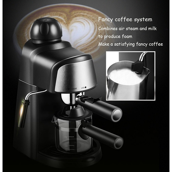 Cafetière A Expresso Et Cappuccino 3,5 bar SOKANY Cafetière A Expresso Et Cappuccino 3,5 bar SOKANY