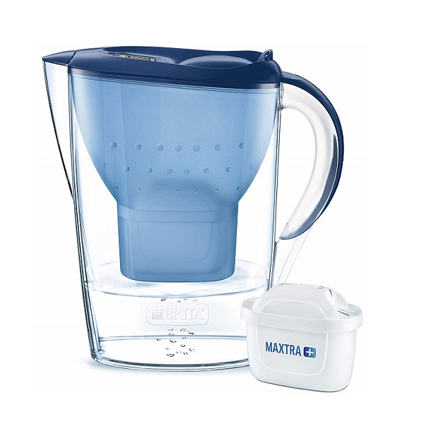 Carafe Filtrante, Marella 2.4L  + 1 Cartouche Filtrante MAXTRA+ incluse