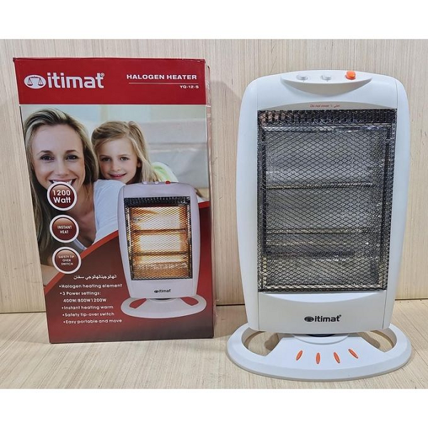 Chauffage Electrique Halogène Rotatif  1200w ITIMAT