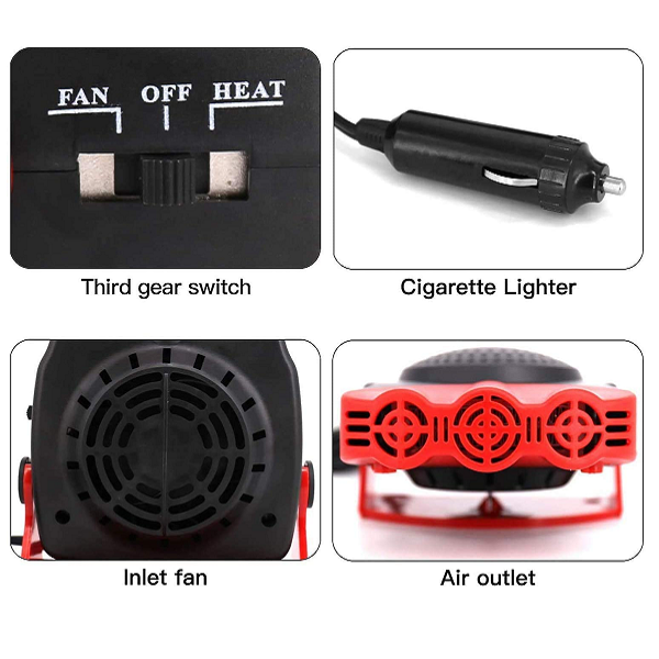 Chauffage de Voiture Anti-buée 12v Chauffage de Voiture Anti-buée 12v