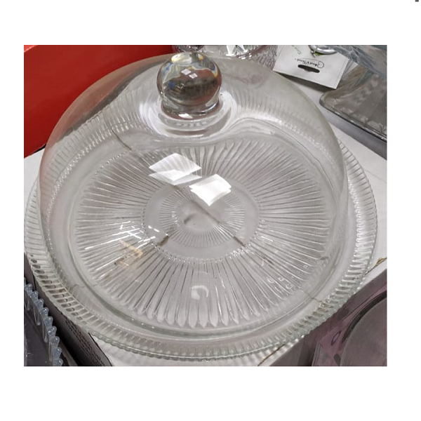 Plat Avec Couvercle Cloche , Idéal Pour Fromage