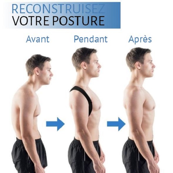 Soutien Correcteur Posture : Maintien Dos et Épaules Soutien Correcteur Posture : Maintien Dos et Épaules