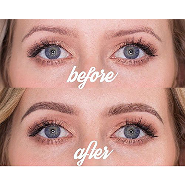 Crayon A Sourcils Waterproof Micro-Précision Marron + Eye-liner waterproof noir 2en1 Crayon A Sourcils Waterproof Micro-Précision Marron + Eye-liner waterproof noir 2en1