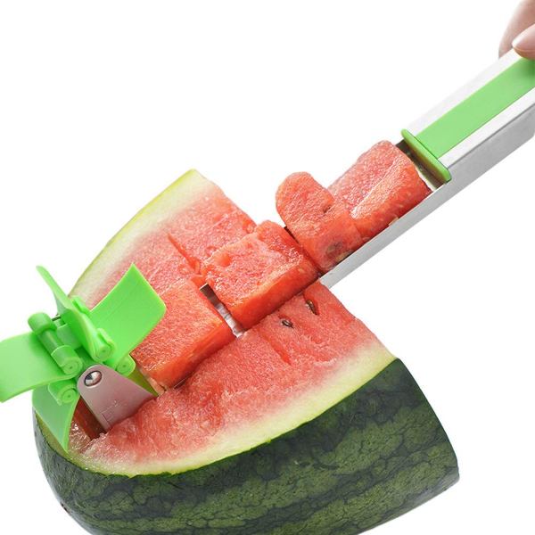 Découpe  Pastèque Et Melon