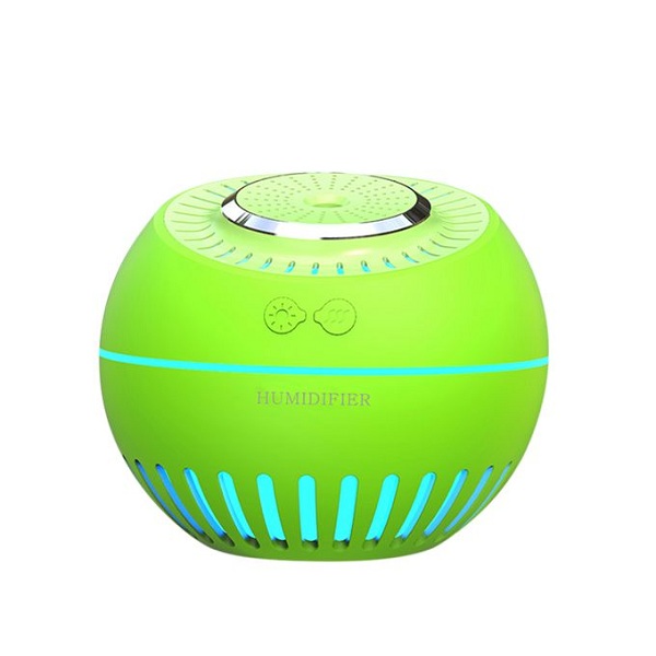 Diffuseur d’Huiles Essentielles Et Humidificateur “Melon” Avec Lumière LED Diffuseur d'Huiles Essentielles Et Humidificateur "Melon" Avec Lumière LED