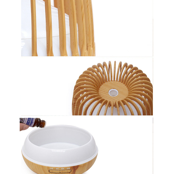 Diffuseur Huiles Essentielles Et Humidificateur A Ultrason CAGE – 500 mL Diffuseur Huiles Essentielles Et Humidificateur A Ultrason CAGE - 500 mL