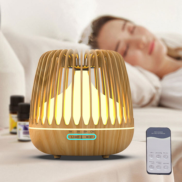 Diffuseur Huiles Essentielles Et Humidificateur A Ultrason CAGE – 500 mL Diffuseur Huiles Essentielles Et Humidificateur A Ultrason CAGE - 500 mL