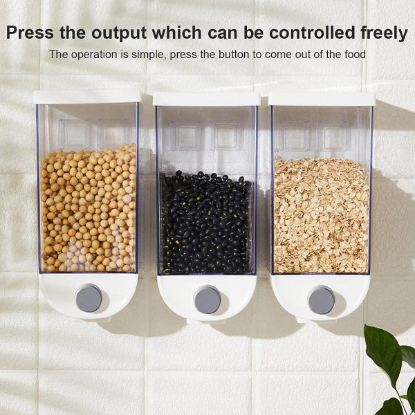 Distributeur En Vrac De Graines , Farine , A Accrocher Au Mur Distributeur En Vrac De Graines , Farine , A Accrocher Au Mur