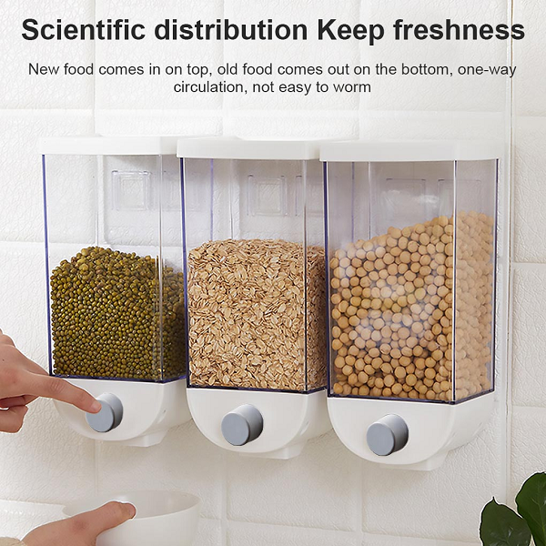 Distributeur En Vrac De Graines , Farine , A Accrocher Au Mur Distributeur En Vrac De Graines , Farine , A Accrocher Au Mur