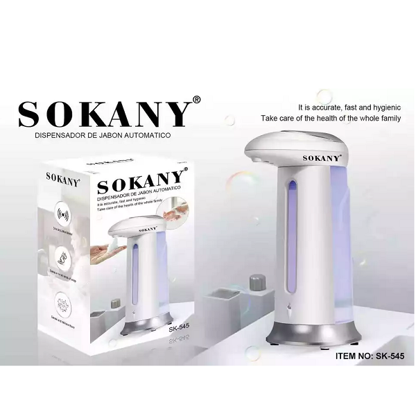 Distributeur De Savon Automatique Capteur De Mouvement Infrarouge Sans Contact SOKANY - btw