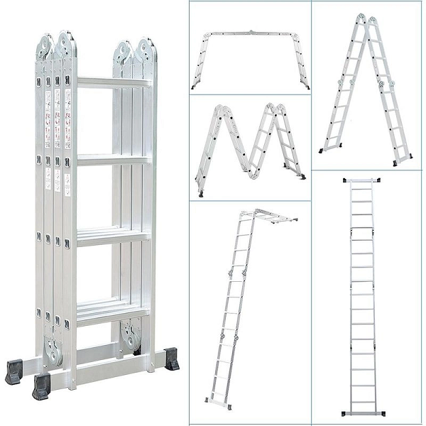 Échelle Pliante multifonction A Haute Résistance 3.7m