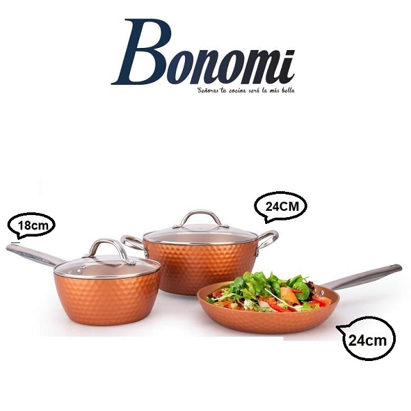 Ensemble 5 Pieces , Casserole , Marmite Ou Faitout , Et Poêle