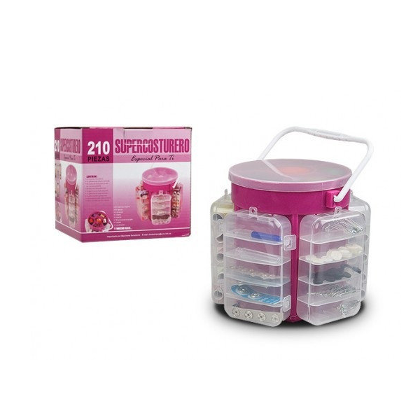 Boite A Couture Avec Ensemble De fils Et Accessoires de couture ( Fils , boutons , aiguilles , épingles , ruban à mesurer ) Boite A Couture Avec Ensemble De fils Et Accessoires de couture ( Fils , boutons , aiguilles , épingles , ruban à mesurer )