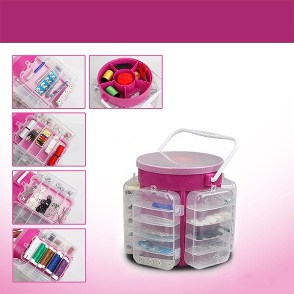 Boite A Couture Avec Ensemble De fils Et Accessoires de couture ( Fils , boutons , aiguilles , épingles , ruban à mesurer ) Boite A Couture Avec Ensemble De fils Et Accessoires de couture ( Fils , boutons , aiguilles , épingles , ruban à mesurer )