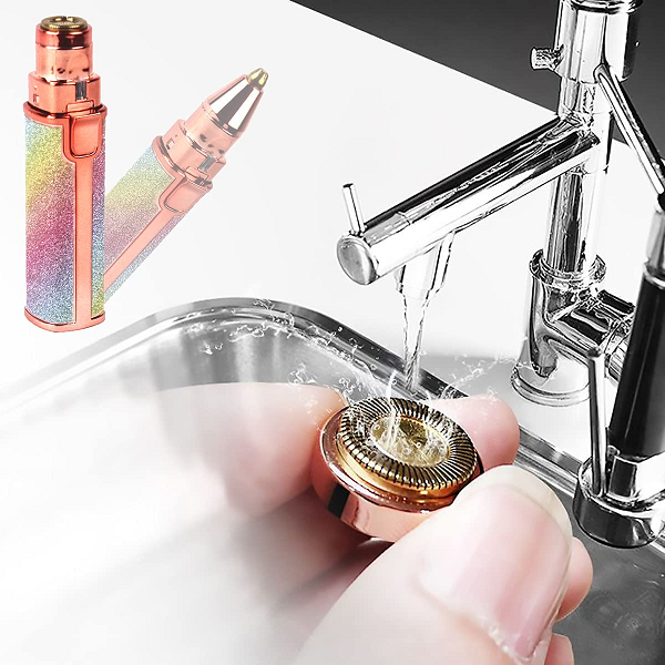 Épilateur A Sourcils Et Épilateur Pour Visage Et Corps Rechargeables 2 en 1 Avec Lumière Led Épilateur A Sourcils Et Épilateur Pour Visage Et Corps Rechargeables 2 en 1 Avec Lumière Led