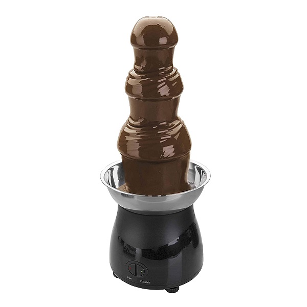 Fontaine De Chocolat , Machine de Fusion de Chocolat 1.8 litres électrique à 4 Niveaux, Machine à Faire Fondre Une Tour de Chocolat, Fontaine à Chocolat