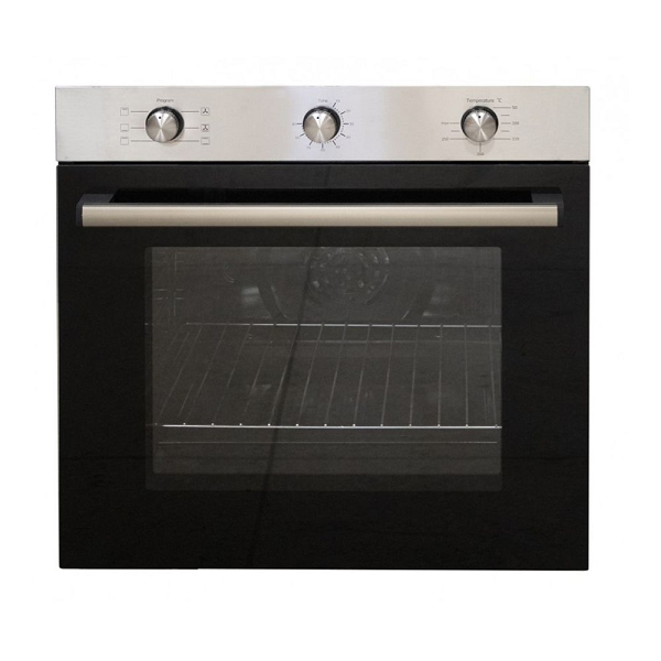Four Encastrable Inox Avec Ventilateur 70 Litres 60 cm