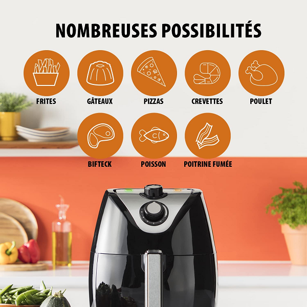 Friteuse A Air Chaud Sans Huile Airfryer 4.5L – Rifland Friteuse A Air Chaud Sans Huile Airfryer 4.5L - Rifland
