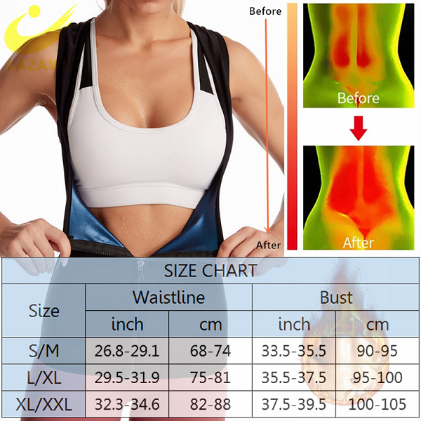 Gilet Minceur Effet Sauna Gilet de Sudation Sweat Shaper Pour Femme Gilet Minceur Effet Sauna Gilet de Sudation Sweat Shaper Pour Femme