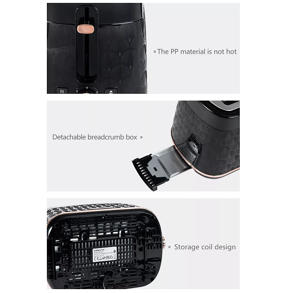 Grille Pain Toaster 2 Fentes SOKANY Grille Pain Toaster 2 Fentes SOKANY