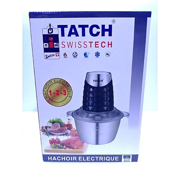 Hachoir électrique 1-2-3 En Inox Hachoir électrique 1-2-3 En Inox