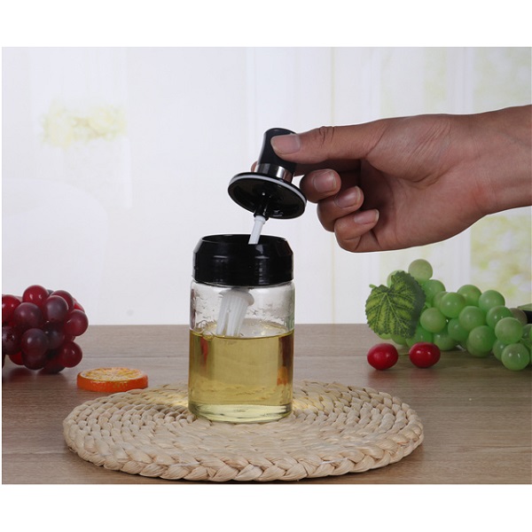 Huilier Pot A Huile Ou Dorure Avec Pinceau