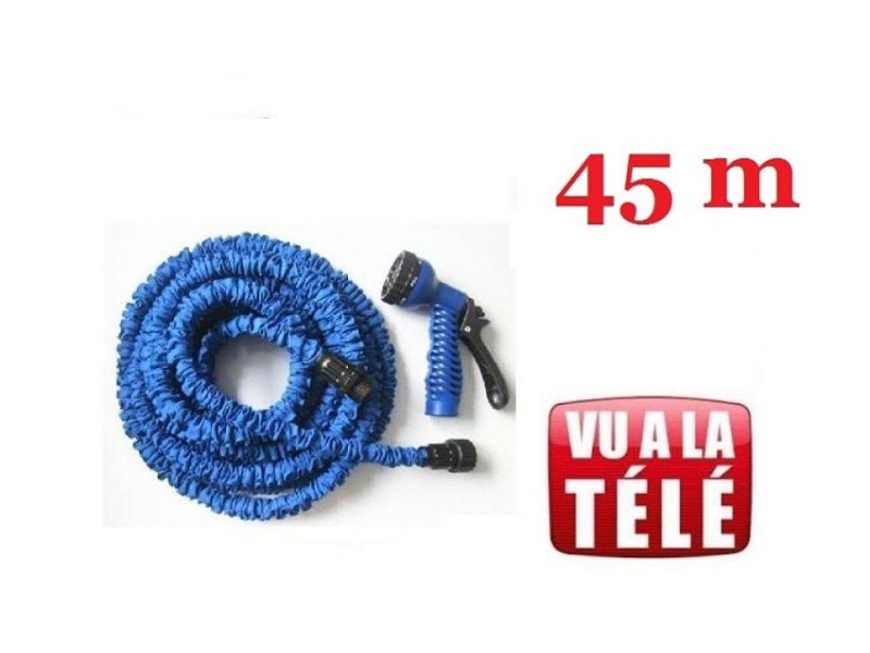 Tuyau Magique Extensible Vu à la télé 45M – Bleu Tuyau Magique Extensible Vu à la télé 45M - Bleu