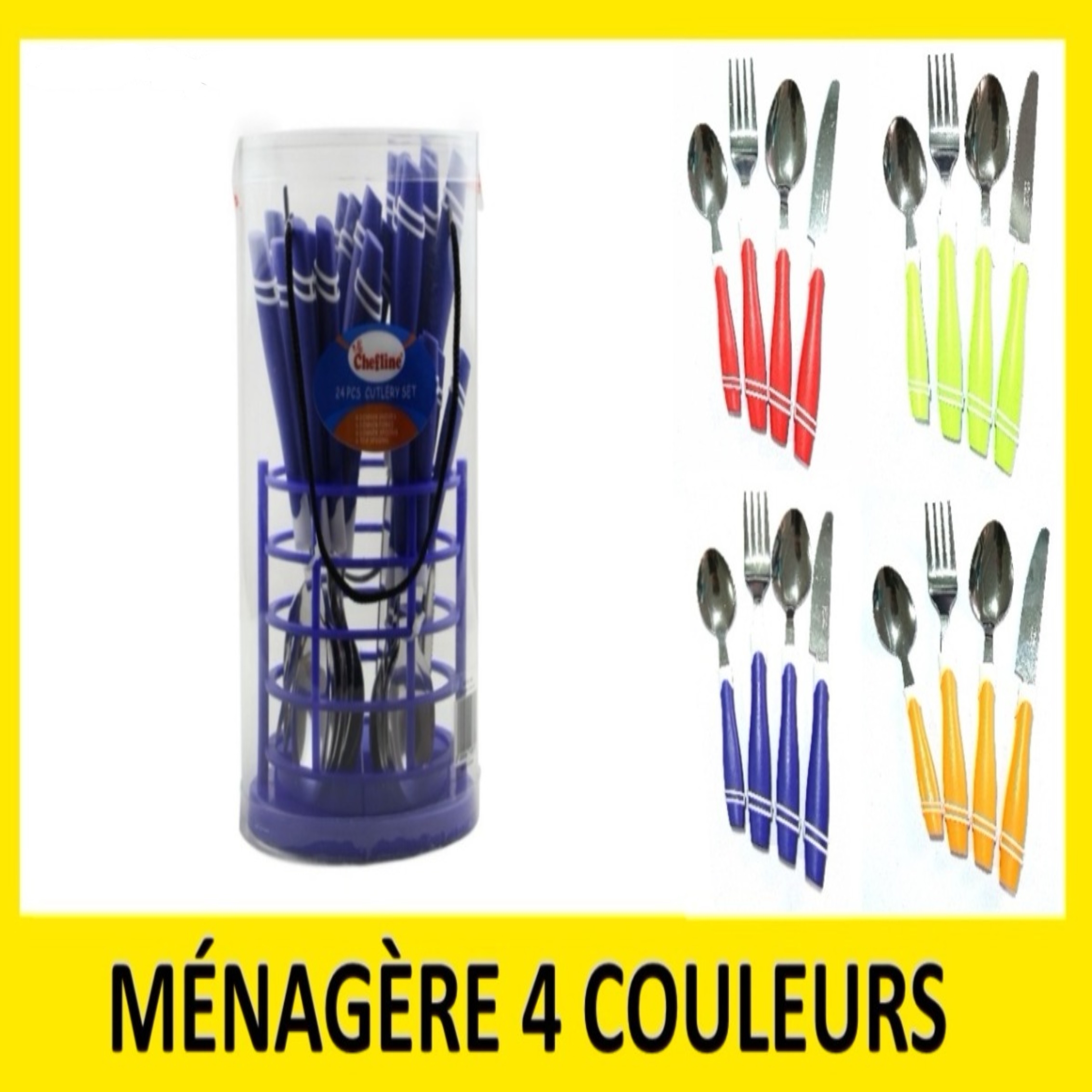 Ensemble Ménagère 24 Pièces