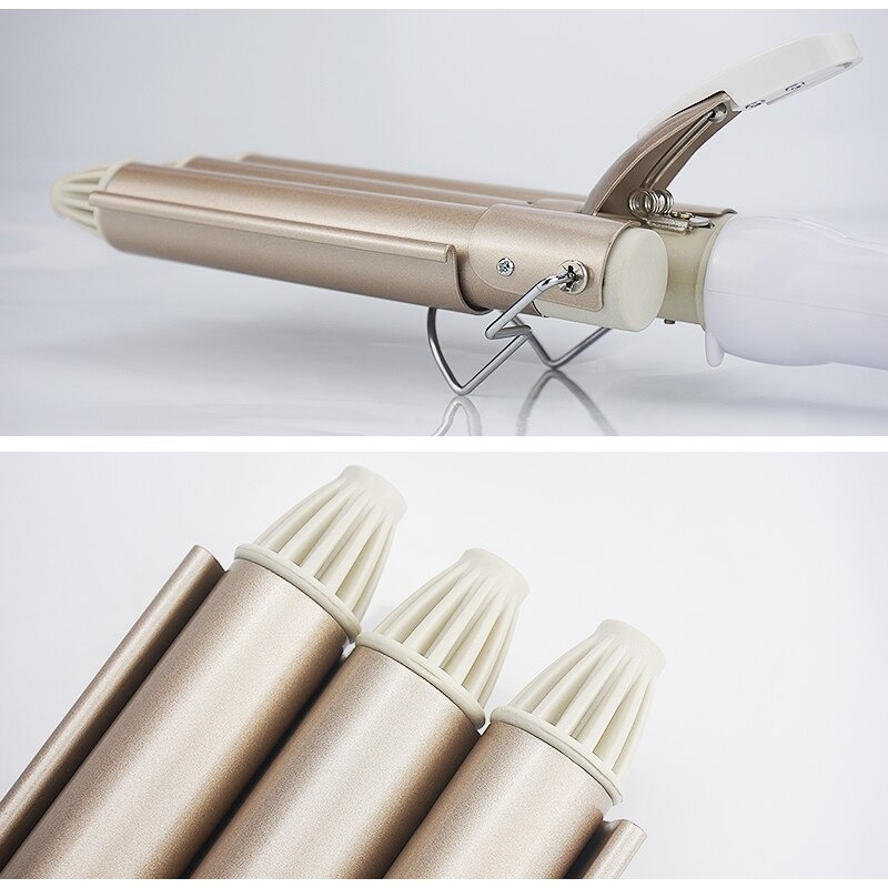 Fer à Boucler en Céramique à Tête Triple Fer à Boucler en Céramique à Tête Triple