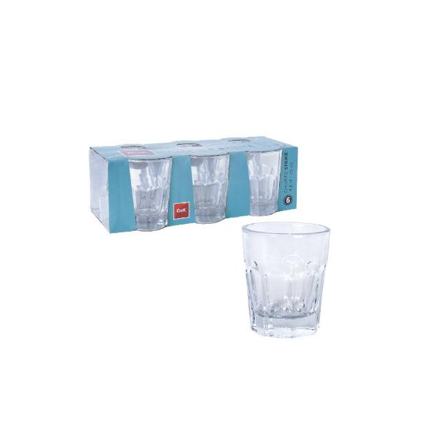 Lot de 6 shorts Verres à eau modèle COK CHUPITO Drink Lot de 6 shorts Verres à eau modèle COK CHUPITO Drink