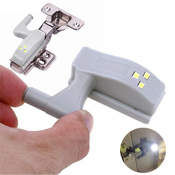 Lot De 4 LED Lumière Ouverture Placard