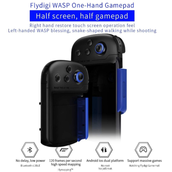 Manette Gamer Contrôleur de Jeu Mobile Pour IPhone Android Manette Gamer Contrôleur de Jeu Mobile Pour IPhone Android