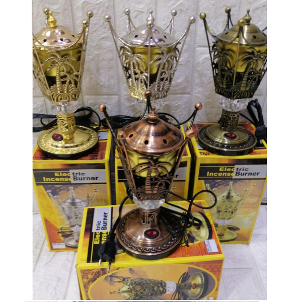 Mbikhra Electrique En métal  , Brûleur d'encens électrique
