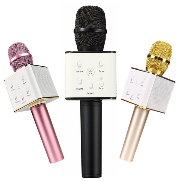 Microphone Karaoké Q7 Bluetooth Sans Fil Microphone Karaoké Q7 Bluetooth Sans Fil