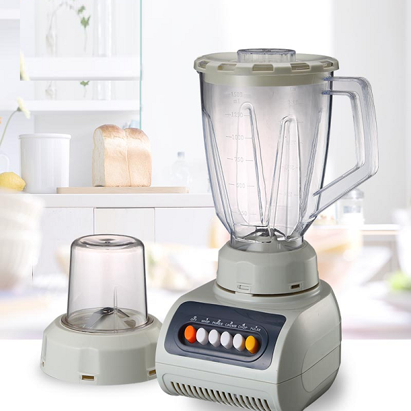 Blender Mixeur 1.5L à 4 Vitesses Avec Moulin