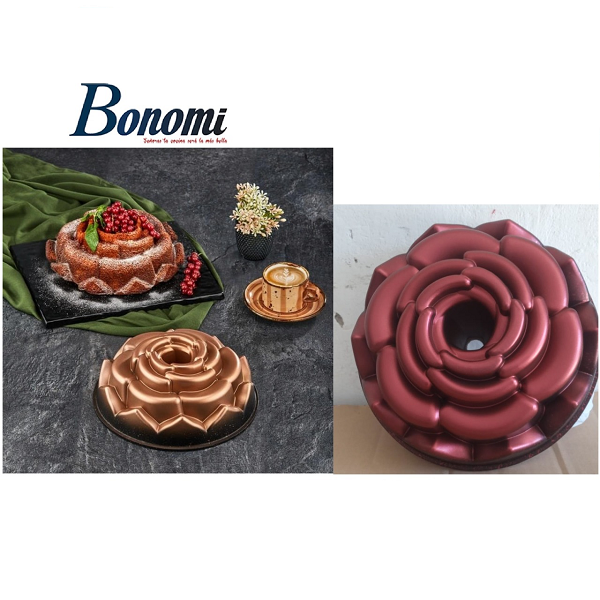 Moule A Cake En Granit Anti-Adhésif Rose