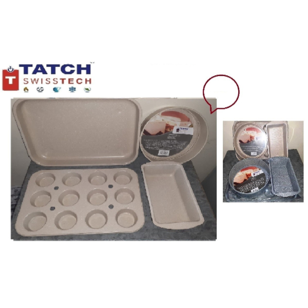 Set De 4 Moules à Cake En Granit Set De 4 Moules à Cake En Granit