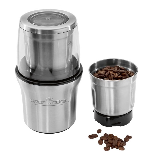 Moulin À Café Electrique PROFI COOK 2 En 1 moulin à café et hachoir
