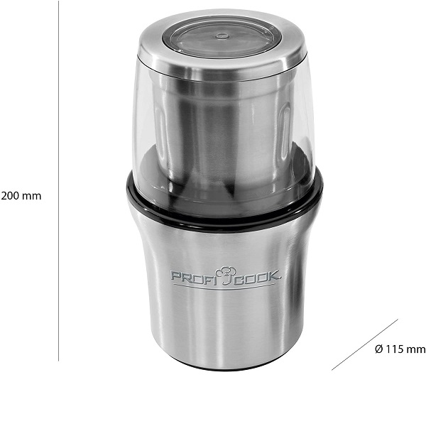 Moulin À Café Electrique PROFI COOK 2 En 1 moulin à café et hachoir Moulin À Café Electrique PROFI COOK 2 En 1 moulin à café et hachoir