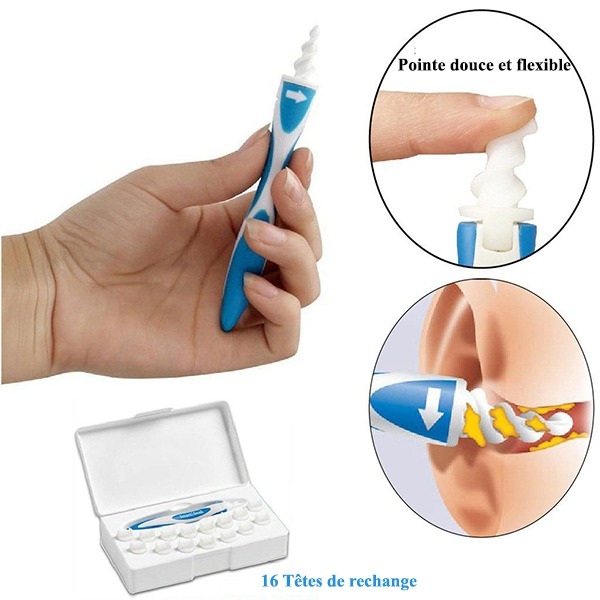 Nettoyeur D’oreille En Spirale Souple Nettoyeur D'oreille En Spirale Souple