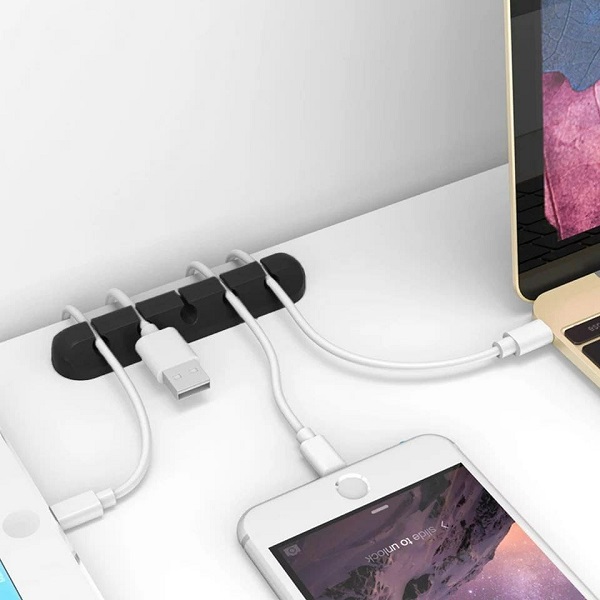 Organisateur De Câbles En Silicone