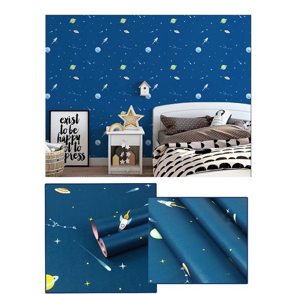 Papier Peint Étanche Autocollant - Adhésif Décoratif - A DESSINS  (au m)