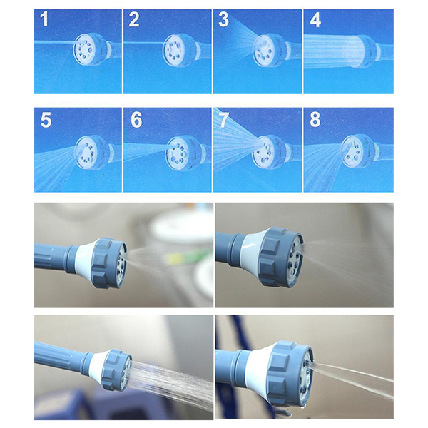 Pistolet distributeur d’eau et savon à 8 fonctions – btw Pistolet distributeur d'eau et savon à 8 fonctions - btw