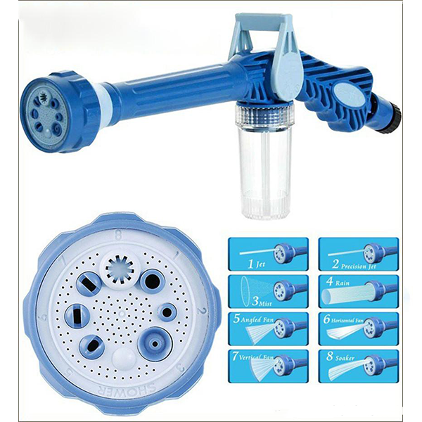 Pistolet distributeur d’eau et savon à 8 fonctions – btw Pistolet distributeur d'eau et savon à 8 fonctions - btw