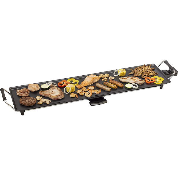 Plancha Electrique XXL 90x23cm Antiadhésive 2000w