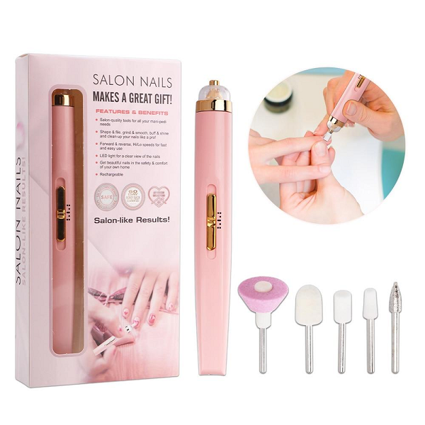 Ponceuse A Ongles Electrique , Kit De Manucure  Pédicure