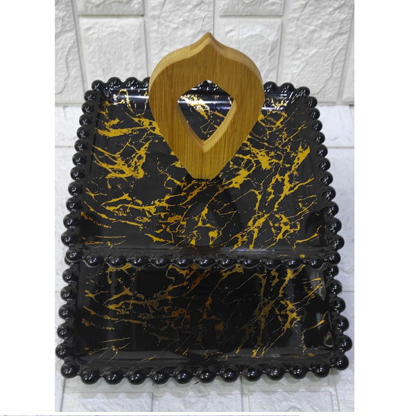 Plats , Présentoir A Gâteaux 2 Niveaux