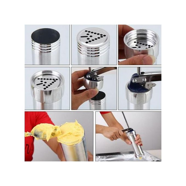 Presse Gâteaux 24 Pièces , Appareil Magique pour Faire des Petits Biscuits Presse Gâteaux 24 Pièces , Appareil Magique pour Faire des Petits Biscuits